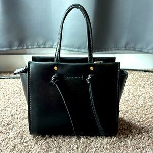Black accessory purse